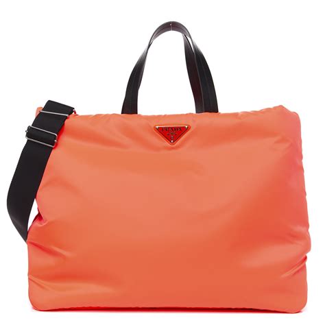 prada puffer nylon tote bag|prada outlet shoulder bags.